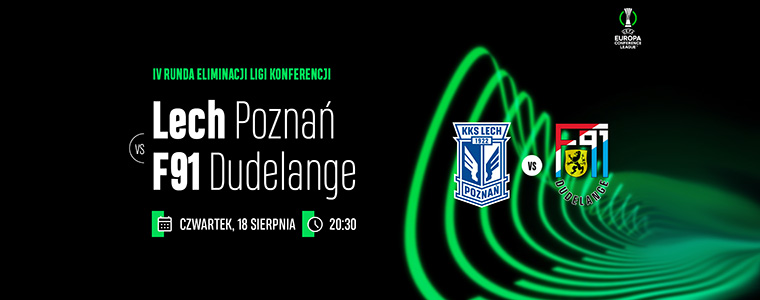 Lech Poznań Liga Konferencji Europy UEFA twitter.com/LechPoznan
