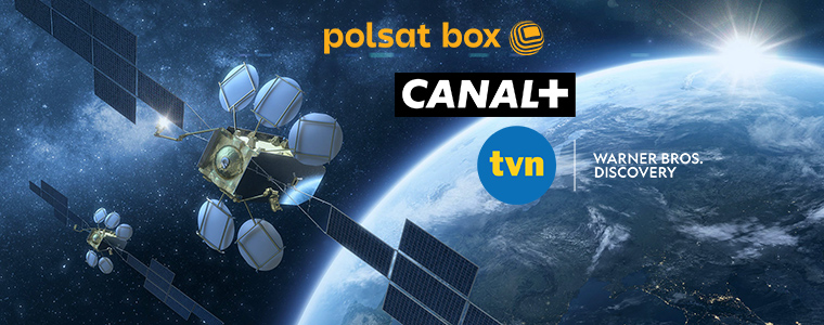 Eutelsat Hot Bird 13F 13G Polsat Box Canal+ TVN