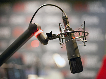 mikrofon radio studio radiowe