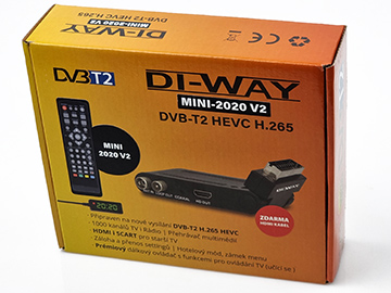 DI-WAY 2020 Mini - tani odbiornik DVB-T2/HEVC