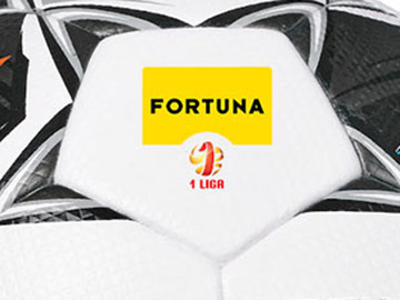 Fortuna 1 liga logo 1liga na piłce 360px