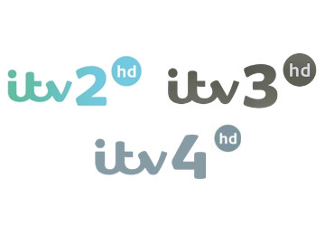 ITV2 HD, ITV3 HD i ITV4 HD