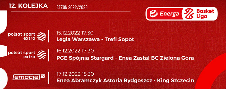 12 kolejka EBL 2022 Energa Basket Liga 760px