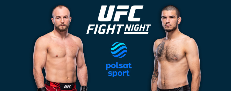 UFC Fight Night Polsat Sport Mateusz Rębecki Nick Fiore www.ufc.com