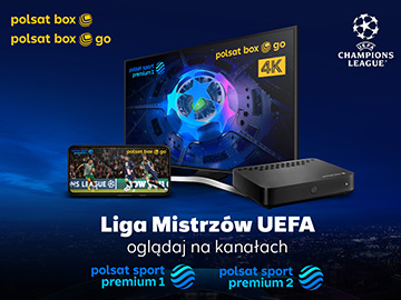 Polsat Box Liga Mistrzów UEFA Champions League Polsat Sport Premium 4K