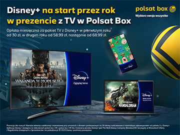 Polsat Box: Disney+ na start przez rok w prezencie