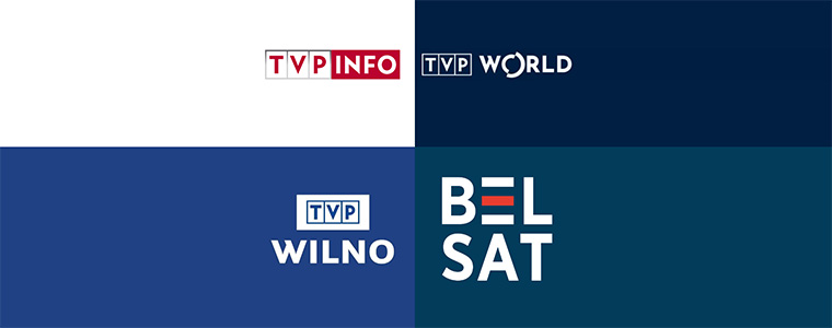 TVP Info TVP World TVP Wilno Belsat TV
