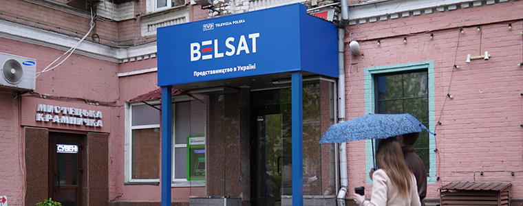 Belsat TV Biełsat biuro nowe Kijów