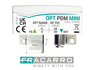 Fracarro FTTH OPT PDM MINI 360px