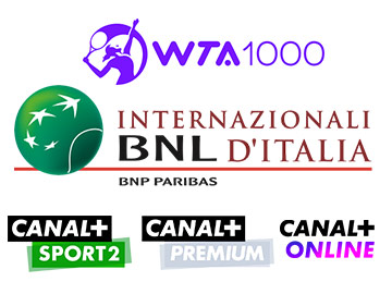 WTA 1000 Rzym logo canal sport online 360px