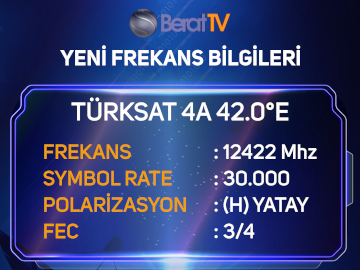 Niekodowany Berat TV na Türksacie