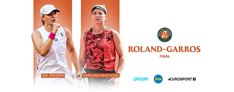 finał Roland-Garros 2023 Iga Świątek Karolina Muchova TVN Warner Bros. Discovery