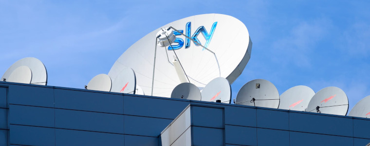 antena satelitarna Sky UK
