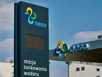 Stacja tankowania wodoru NESO już otwarta dla kierowców