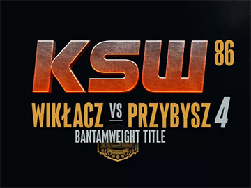 KSW 86: Wikłacz vs Przybysz o pas mistrzowski