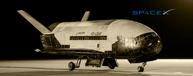 Wahadłowiec X-37B Boeing USAF SpaceX 760px