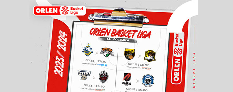 11 kolejka OBL Orlen Basket Liga 2023 760px