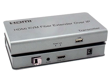 Przedłużacz światłowodowy HDMI KVM 20KM OVER IP