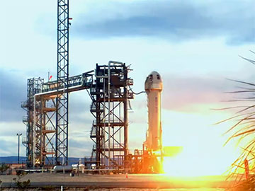 Udany lot rakiety New Shepard NS-24 z Blue Origin [wideo]