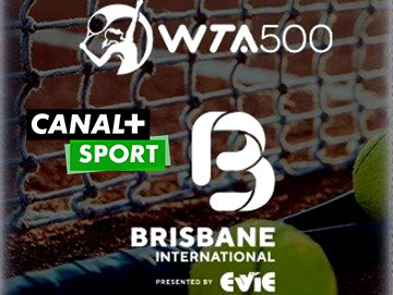 WTA 500 BRisbane 2023 tenis Canal+ Sport 360px
