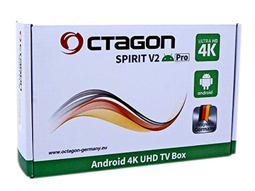 Octagon Spirit Pro 4K Android TV Box