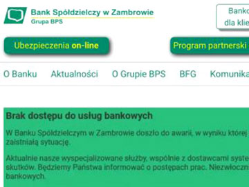 Atak hakerów na polski bank spółdzielczy