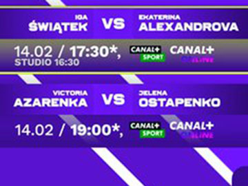 Świątek vs Aleksandrowa w WTA Doha 2024