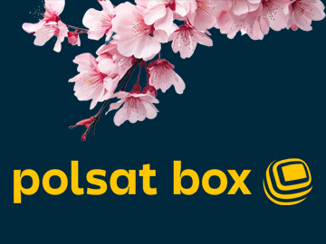 Polsat Box logo wiosna