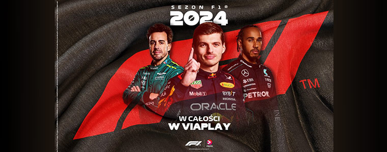 Viaplay x F1 sezon 2024 Formuła 1 760px