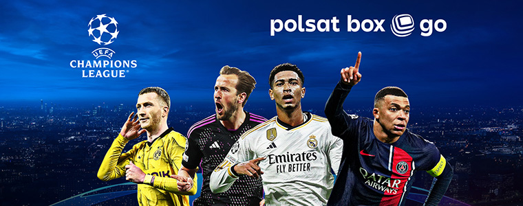 Liga Mistrzów UEFA półfinały Telewizja Polsat Box Go