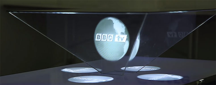 BBC holograficzna telewizja hologram