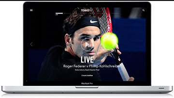 Platforma streamingowa TennisTV w styczniu 2017