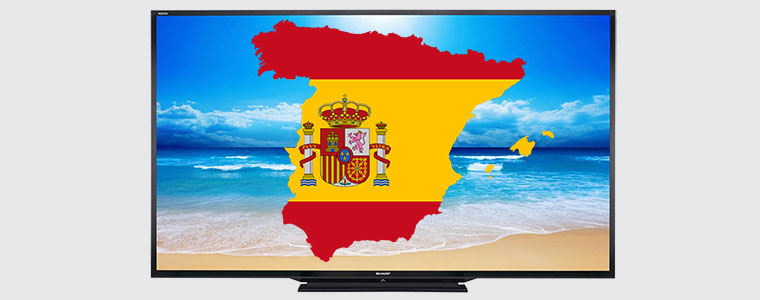Hiszpania tv telewizor