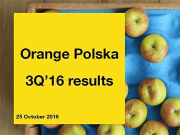 Orange wyniki