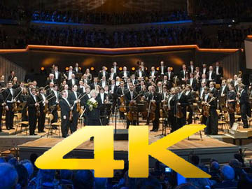 Będą koncerty Filharmonii Berlińskiej w 4K/HDR