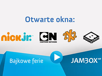 Jambox: 4 kanały dla dzieci w otwartym oknie