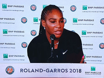 Serena Williams vs Szarapowa w 1/8 finału Roland Garros [akt]