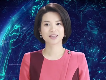 Xin Xiaomeng prezenterka AI Xinhua