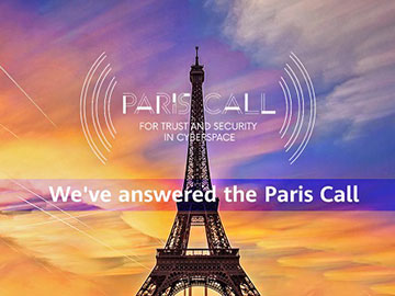Huawei dołącza do Paris Call