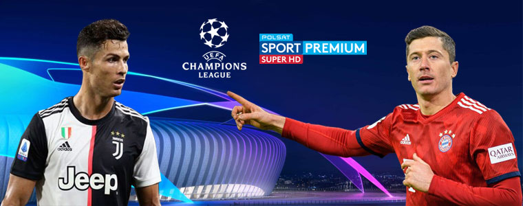 Liga Mistrzów UEFA Robert Lewandowski Cristiano Ronaldo CR7 Polsat Sport Premium