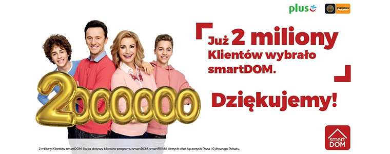 smartDOM 2 mln klientów