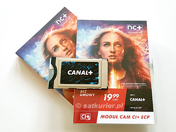 CAM CI+ 4K z ECP dla Platformy Canal+