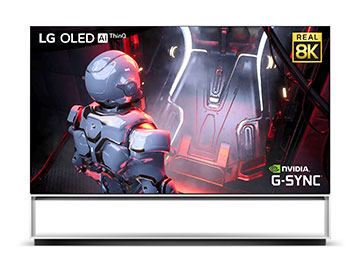 Gry w rozdzielczości 8K na telewizorach LG OLED 8K
