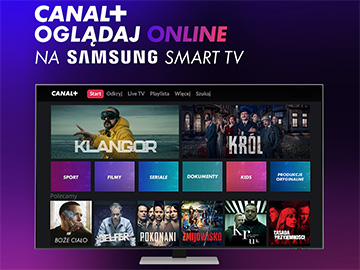 Canal+ online także na Samsung Smart TV