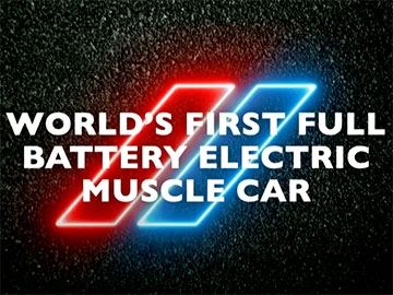 Pierwszy na świecie elektryczny samochód typu muscle car