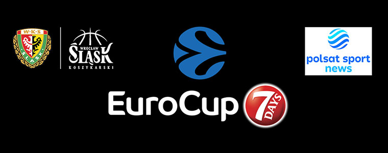 7Days Eurocup logo koszykówka Śląsk Wrocław 760