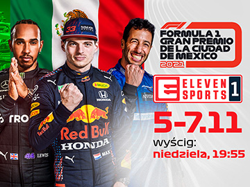 Formuła 1: GP Meksyku w Eleven Sports