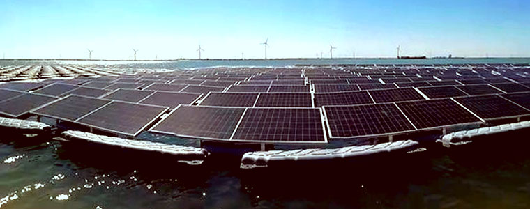 pływająca elektrownia słoneczna PV China 760px