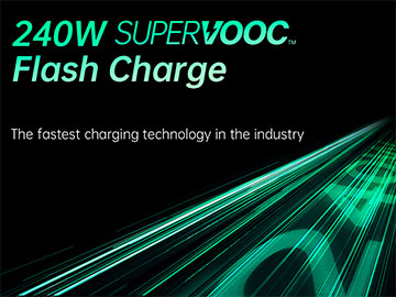 240W superVooc flash Charge OPPO 360px