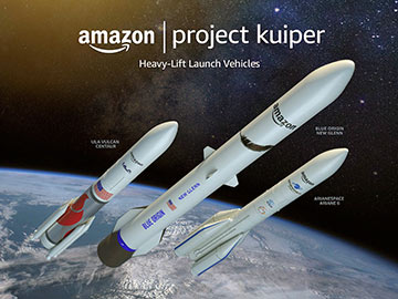 Amazon zamówił starty w ULA i Arianespace